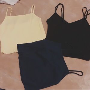 Tank top & crop top